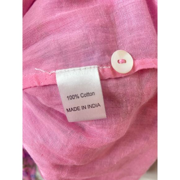 BANJANAN DRESS SMALL PURPLE MILKMAID WEST COUNTRY COASTAL COTTAGECORE - Picture 6 of 16